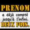 "A compt� 2 fois jusqu'a l'infini"